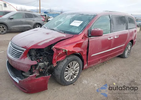 2016 Chrysler Town & Country Touring-L z USA, uszkodzony, nr VIN 2C4RC1CG5GR220876